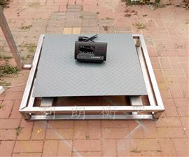 3噸電子地磅秤廠家-天津武清2噸碳鋼電子地磅