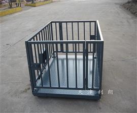南充2噸電子秤1.5x2米帶護(hù)欄稱牛地磅