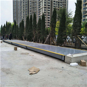 張家界3x14m電子磅秤120噸報價