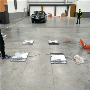 株洲3噸小型轎車四輪軸重計量便攜式稱重儀