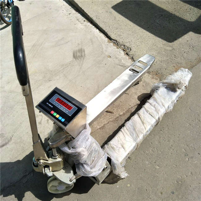 不銹鋼電子叉車稱
