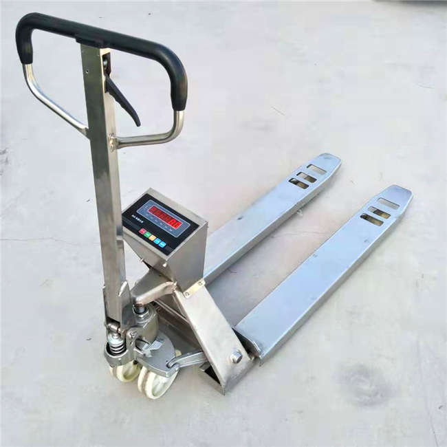 贛州耀華電子秤叉車(chē)A12S全不銹鋼防水叉車(chē)秤