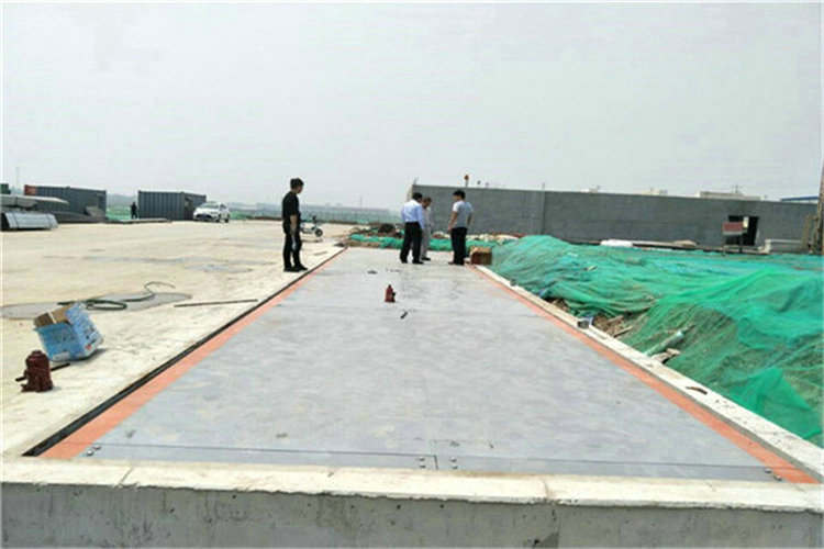 長(zhǎng)沙縣3x12米120噸混凝土車(chē)稱重用電子地磅尺寸