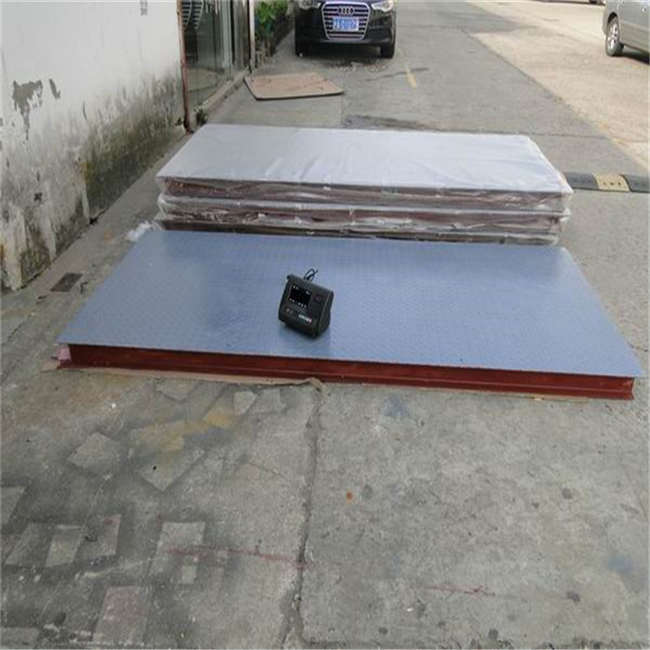 柳州工廠(chǎng)5噸稱(chēng)重地磅維修