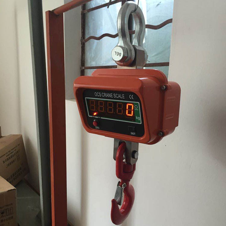 衡陽3000kg碼頭吊卸電子吊鉤秤