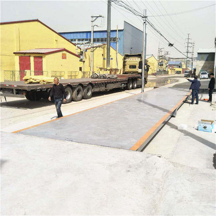 酒泉市3.4x18米100噸電子打印汽車衡